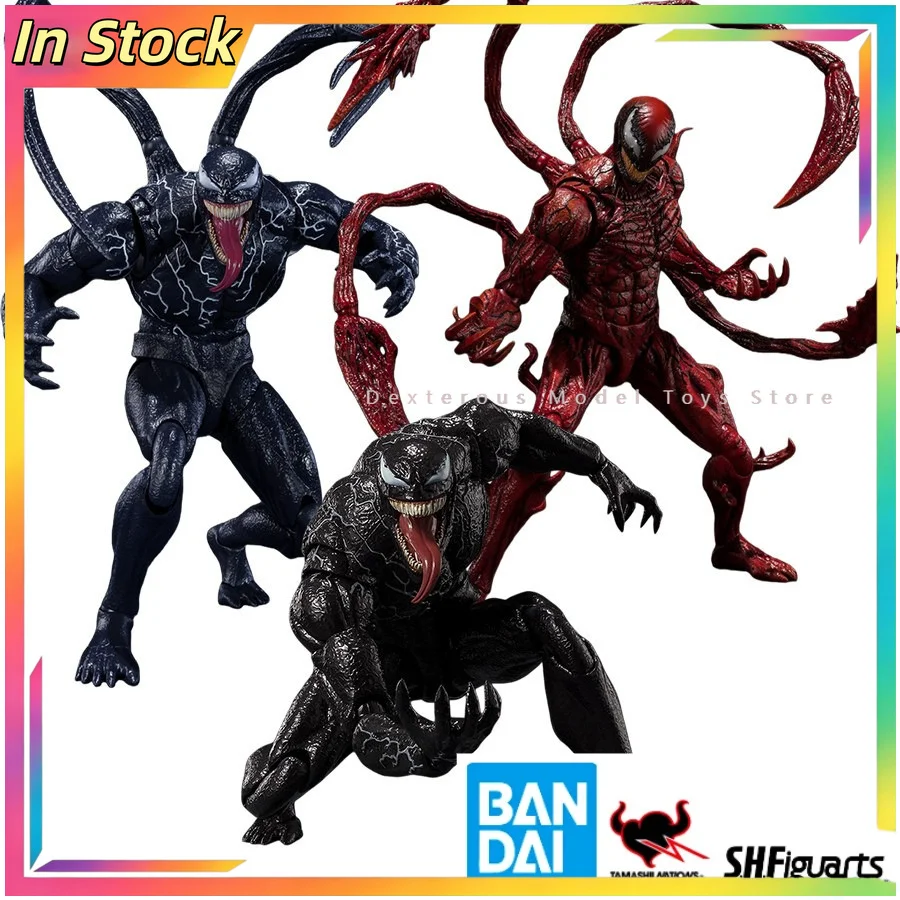 【 in Stock 】 Bandai SHF Venom 2 Red Slaughter Venom 3 Last Dance Mobile Doll Model Handmade Toy Collection
【 in Stock 】 Bandai SHF Venom 2 Red Slaughter Venom 3 Last Dance Mobile Doll Model Handmade Toy Collection