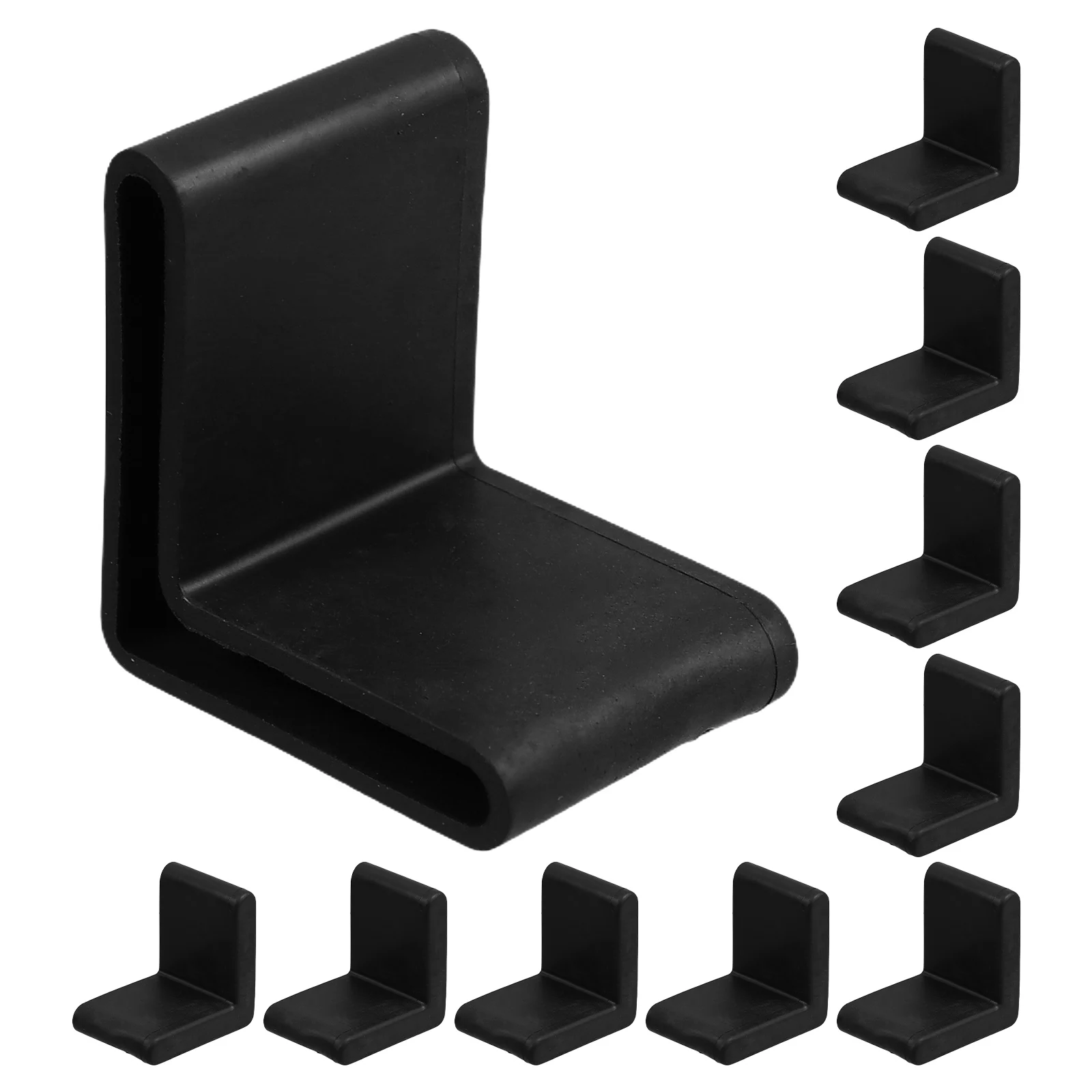 20 Pcs Angle Iron Protective Covers L Shaped Caps Thickened PVC Anti Shelf Bed Frame Protectors Black Furniture for Wire
20 Pcs Angle Iron Protective Covers L Shaped Caps Thickened PVC Anti Shelf Bed Frame Protectors Black Furniture for Wire