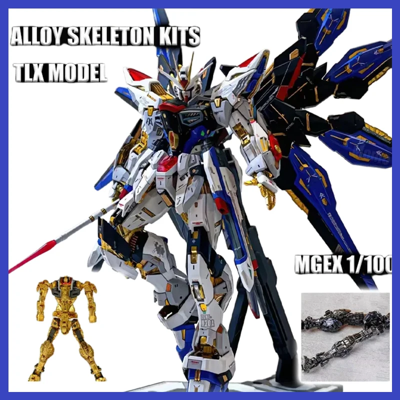 New Tlx Model Mgex 1/100 Zgmf-X20a Strike Freedom Midnight Coating Txl Ex01 Txl Ex01 Alloy Skeleton Kits Accessories
New Tlx Model Mgex 1/100 Zgmf-X20a Strike Freedom Midnight Coating Txl Ex01 Txl Ex01 Alloy Skeleton Kits Accessories
