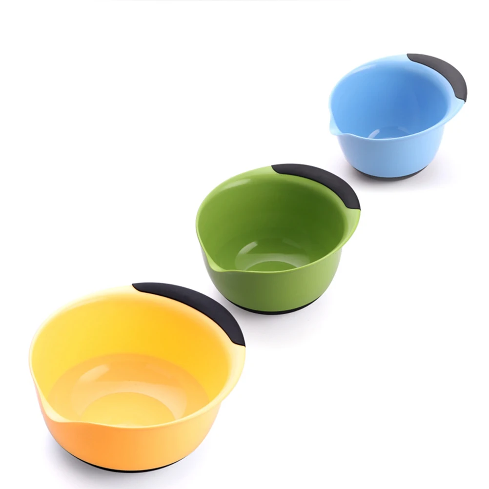 3pcs Salad Bowls Vegetable Mixing Kitchen Prep Dishes Premium Material Practical Environmentally Friendly High
3pcs Salad Bowls Vegetable Mixing Kitchen Prep Dishes Premium Material Practical Environmentally Friendly High