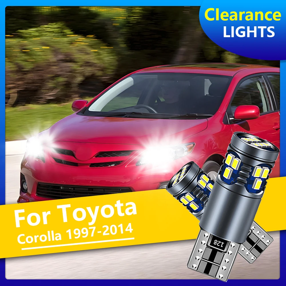 Автомобильный светодиодный габаритный фонарь T10 Canbus без ошибок, яркая светодиодная лампа для Toyota Corolla 1997-2014 2013 2012 2011 2010 2009 2008 2007
Автомобильный светодиодный габаритный фонарь T10 Canbus без ошибок, яркая светодиодная лампа для Toyota Corolla 1997-2014 2013 2012 2011 2010 2009 2008 2007