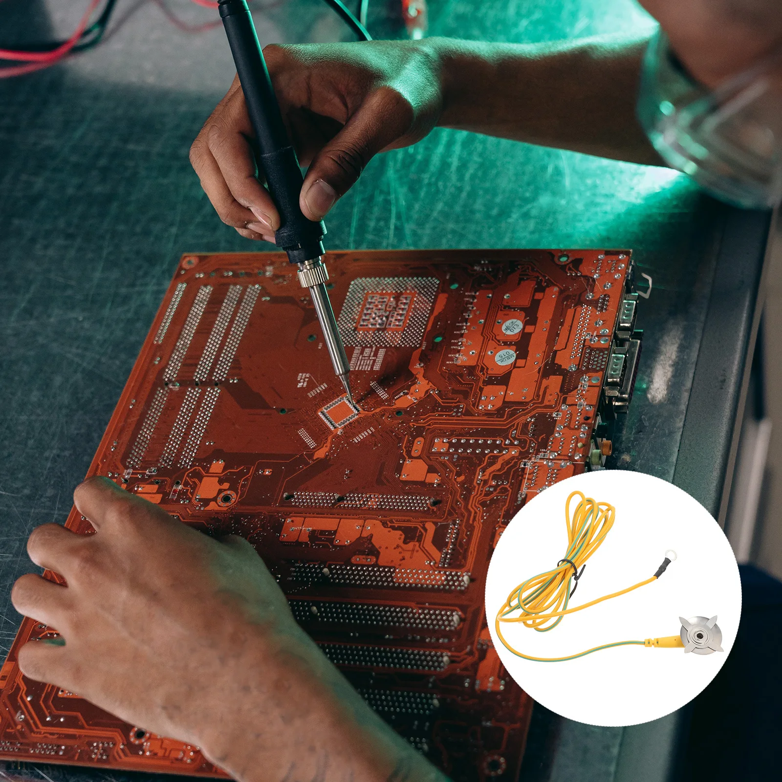 Lightweight Ground Cable Anti-Static Design Grounding Cord for Electrical Devices Home Office Safety Flexible Length Multi-Use
Lightweight Ground Cable Anti-Static Design Grounding Cord for Electrical Devices Home Office Safety Flexible Length Multi-Use