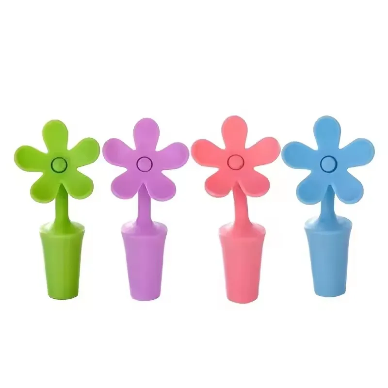 Silicone Wine Bottle Stopper Sealer Cap Wine Beer Champagne Bottle Sealed Cork Plug Flowers-Shaped Wine Stoppers Bar Cork Bar
Silicone Wine Bottle Stopper Sealer Cap Wine Beer Champagne Bottle Sealed Cork Plug Flowers-Shaped Wine Stoppers Bar Cork Bar