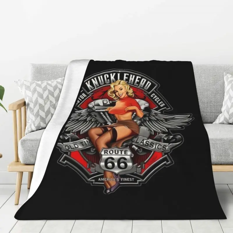 Custom Route 66 Pin Up Rockabilly Design Blanket Warm Fleece Soft Flannel Highway Throw Blankets for Bedroom Couch Travel Autumn
Custom Route 66 Pin Up Rockabilly Design Blanket Warm Fleece Soft Flannel Highway Throw Blankets for Bedroom Couch Travel Autumn