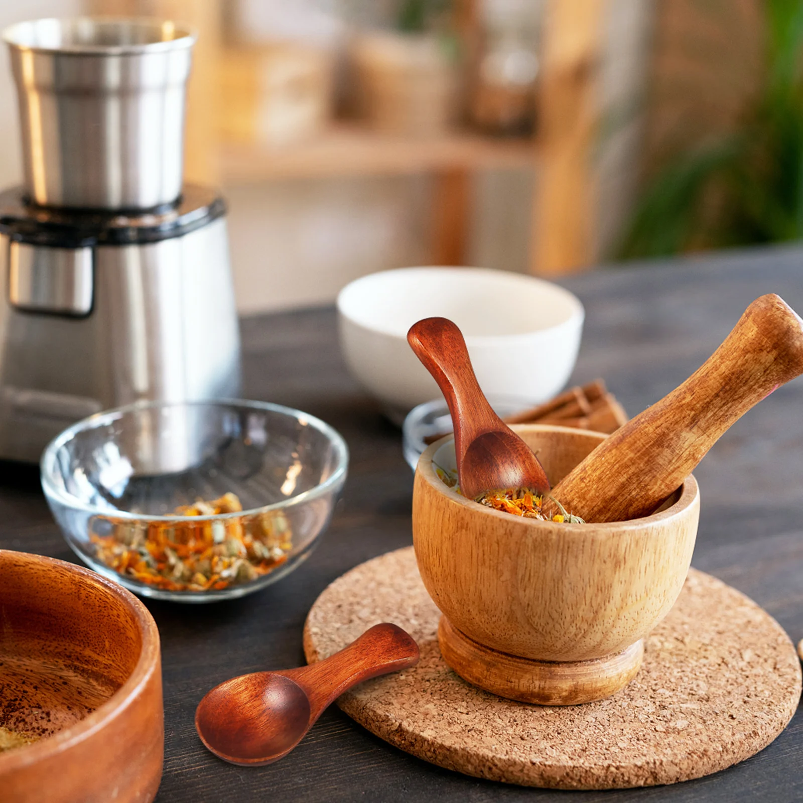 6Pcs Mini Wooden Spice Spoons Natural Wood Small Serving Scoops Kitchen Utensils Reusable Condiment Spoons for Seasoning
6Pcs Mini Wooden Spice Spoons Natural Wood Small Serving Scoops Kitchen Utensils Reusable Condiment Spoons for Seasoning