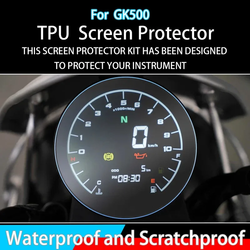 Motorcycle Dashboard Protector GAOKIN StorrGK500 STORR GK500 2024, Anti-Scratch Screen Film Protection Accessory
Motorcycle Dashboard Protector GAOKIN StorrGK500 STORR GK500 2024, Anti-Scratch Screen Film Protection Accessory