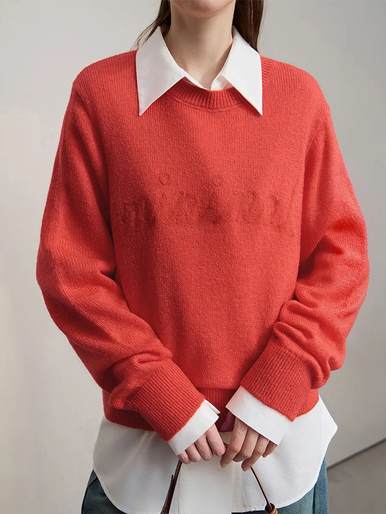 AMII Women's Sweater 2025 Autumn New Knitted Long Sleeves Women's Clothing Loose Casual Pullover Versatile Tops Ladies 12553093
AMII Women's Sweater 2025 Autumn New Knitted Long Sleeves Women's Clothing Loose Casual Pullover Versatile Tops Ladies 12553093