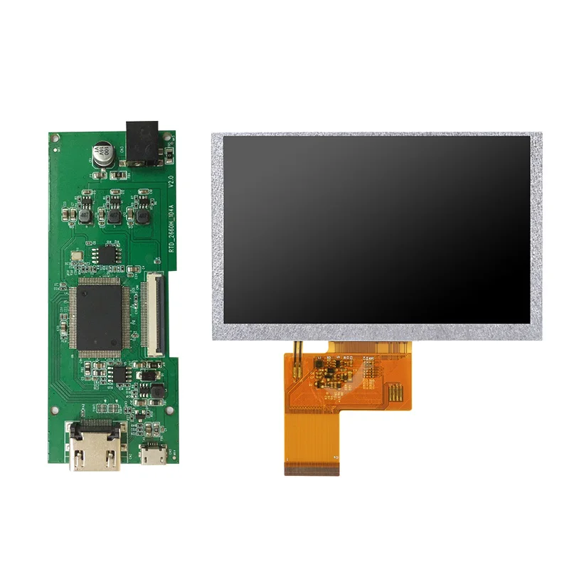 Настраиваемый 5-дюймовый TFT LCD-дисплей с разрешением 800x480, 500/1000 нит, 5-дюймовая LCD-панель с 5-дюймовым LCD-экраном
Настраиваемый 5-дюймовый TFT LCD-дисплей с разрешением 800x480, 500/1000 нит, 5-дюймовая LCD-панель с 5-дюймовым LCD-экраном
