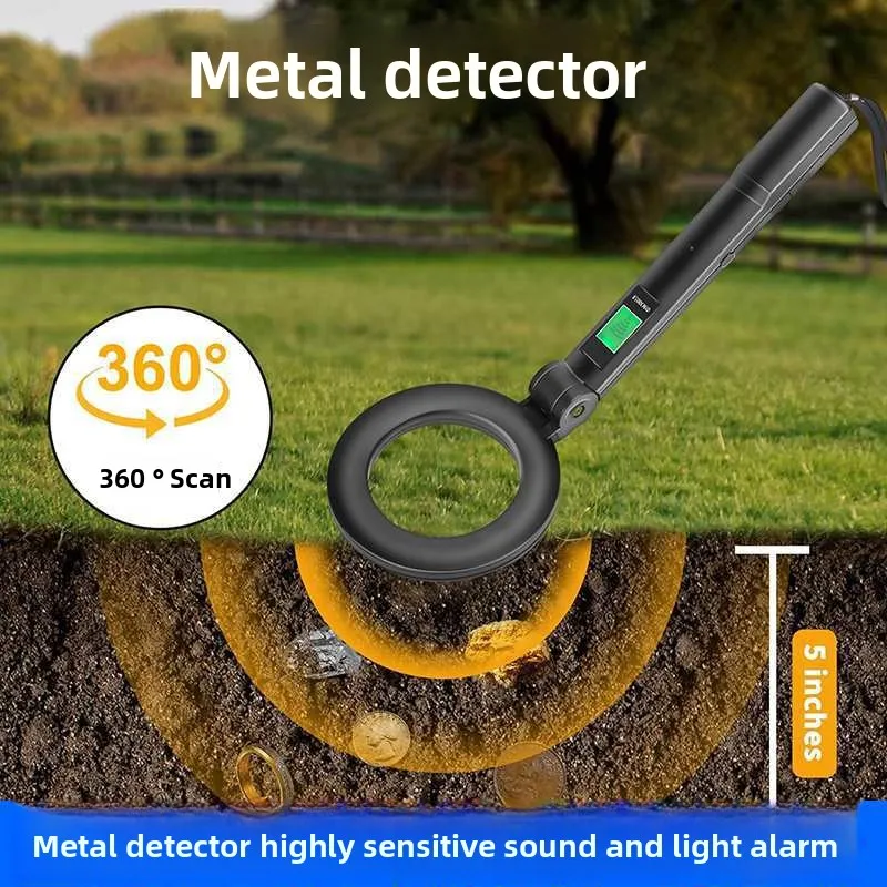 Металлический ручной портативный складной высокоточный детектор Небольшая проверка безопасности Обнаружение на открытом воздухе
Металлический ручной портативный складной высокоточный детектор Небольшая проверка безопасности Обнаружение на открытом воздухе