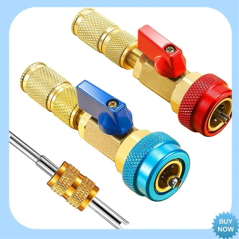 A47Z Automotive AC R134A R1234YF Valve Core Tool, Air Condition Valve Core A/C R12 Refrigeration Valve Core Remover Tool
A47Z Automotive AC R134A R1234YF Valve Core Tool, Air Condition Valve Core A/C R12 Refrigeration Valve Core Remover Tool