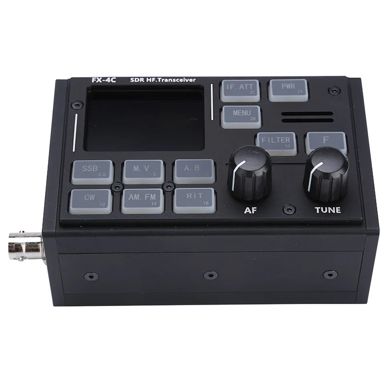 New FX-4C HF SDR Transceiver 10W Amateur Radio SSB CW AM FM TX 3.5M-29MHz RX 500KHz-50MHz
New FX-4C HF SDR Transceiver 10W Amateur Radio SSB CW AM FM TX 3.5M-29MHz RX 500KHz-50MHz