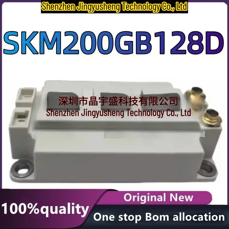 100% New Original SKM200GB128D Electronic Components
100% New Original SKM200GB128D Electronic Components