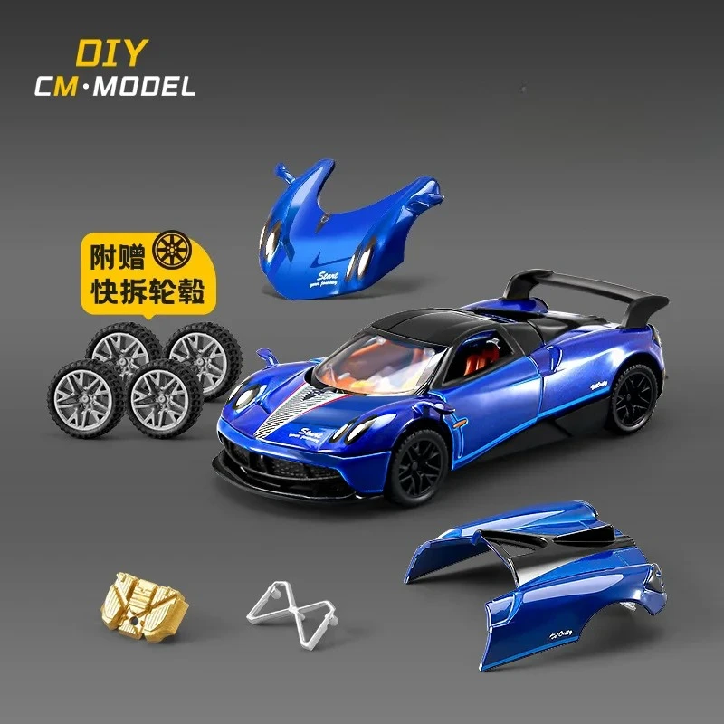 1:43 AE86 Zonda R DIY Removable modified car Super Car Model Children Boy Diecast Toy Vehicle Miniature
1:43 AE86 Zonda R DIY Removable modified car Super Car Model Children Boy Diecast Toy Vehicle Miniature