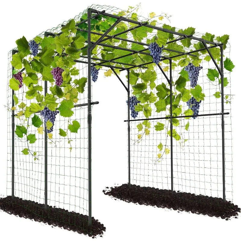 Large outdoor garden climbing plant arched pergola, 79 "high x 79" long x 79 "wide large grapevine pergola arched pavilion
Large outdoor garden climbing plant arched pergola, 79 "high x 79" long x 79 "wide large grapevine pergola arched pavilion