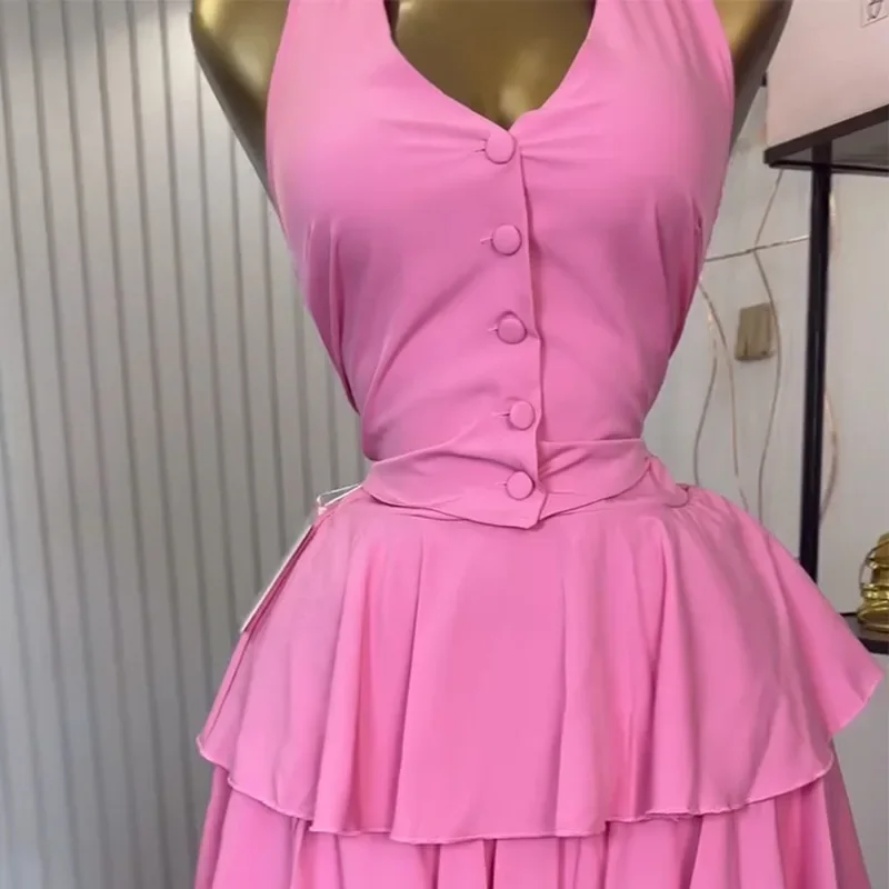 Физическая стрельба женской одежды, новинка лета 2025 года, сладкий и свежий жилет с воротником, юбка-торт с высокой талией, комплект из двух предметов SU9242
Физическая стрельба женской одежды, новинка лета 2025 года, сладкий и свежий жилет с воротником, юбка-торт с высокой талией, комплект из двух предметов SU9242