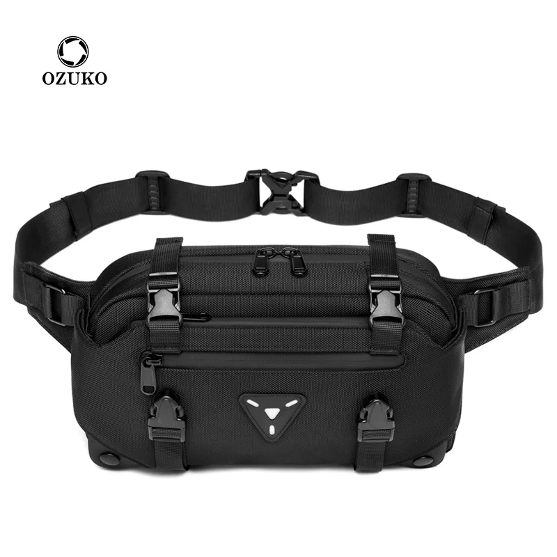 Fashion Waterproof Oxford Men's Waist Packs High Quality Multifunction Riding Crossbody Bag Sport Belt Male Chest Pack
Fashion Waterproof Oxford Men's Waist Packs High Quality Multifunction Riding Crossbody Bag Sport Belt Male Chest Pack