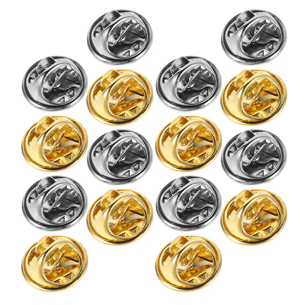 60Set Butterfly Clutch Tie Tacks Pin Backs for Lapel Pins Name Tags Brooches Enamel Pins Suit Accessories Metal Locking Badge
60Set Butterfly Clutch Tie Tacks Pin Backs for Lapel Pins Name Tags Brooches Enamel Pins Suit Accessories Metal Locking Badge