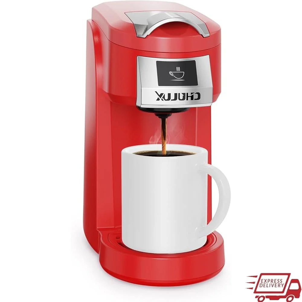 Single Serve Coffee Maker K Cup One Button Portable Coffee Machine Unique 4 Hole Needle Auto Shut Off Compact Design Easy Brew
Single Serve Coffee Maker K Cup One Button Portable Coffee Machine Unique 4 Hole Needle Auto Shut Off Compact Design Easy Brew