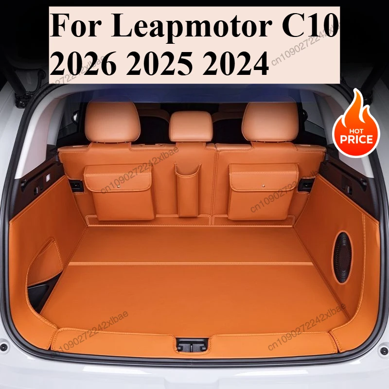 Full-Cover Trunk Mat Conversion Kit Decorative Accessories Automotive Trunk Mat Cargo Liner For Leapmotor C10 2026 2025 2024
Full-Cover Trunk Mat Conversion Kit Decorative Accessories Automotive Trunk Mat Cargo Liner For Leapmotor C10 2026 2025 2024