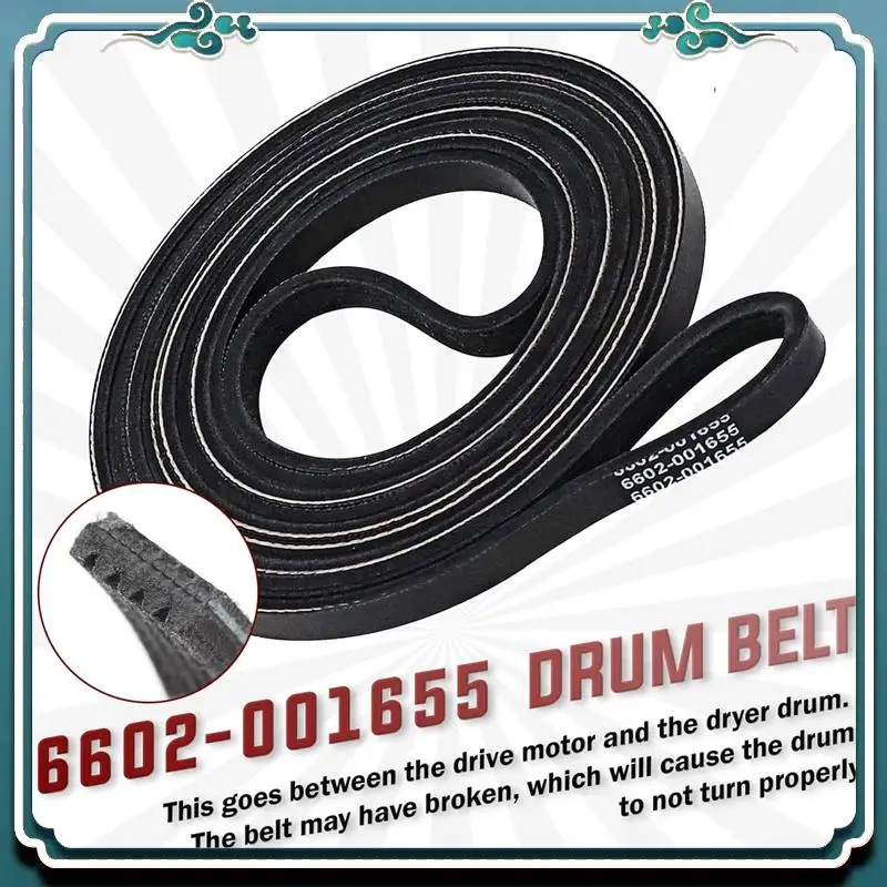 Dryer Repair Parts Include DC97-16782A Dryer Drum Roller & DC93-00634A Dryer Idler Pulley & 6602-001655 Dryer Drum Belt
Dryer Repair Parts Include DC97-16782A Dryer Drum Roller & DC93-00634A Dryer Idler Pulley & 6602-001655 Dryer Drum Belt