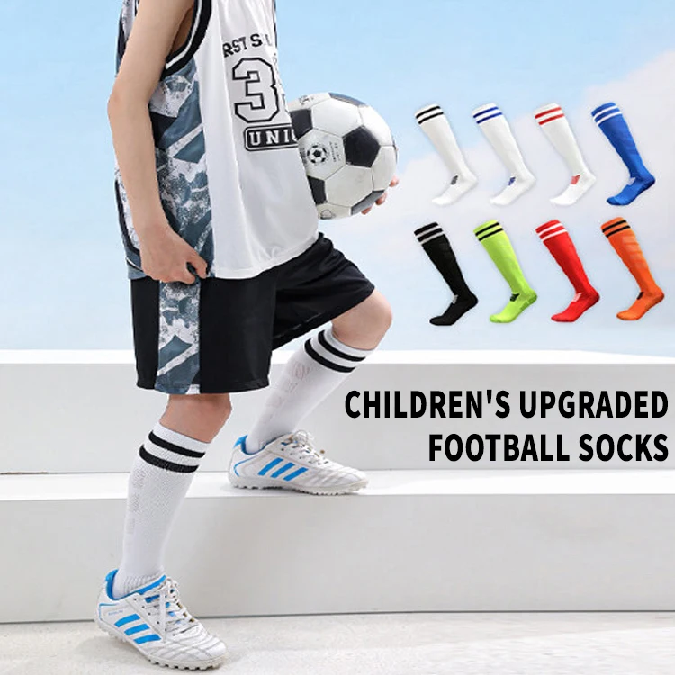 1 Pair of Non-Slip Compression Football Socks, Durable and Breathable Long Socks, Suitable for Teenagers/Children, Wear-Resistant Training Socks, Suitable for Football and Various Sports Activities.
1 Pair of Non-Slip Compression Football Socks, Durable and Breathable Long Socks, Suitable for Teenagers/Children, Wear-Resistant Training Socks, Suitable for Football and Various Sports Activities.