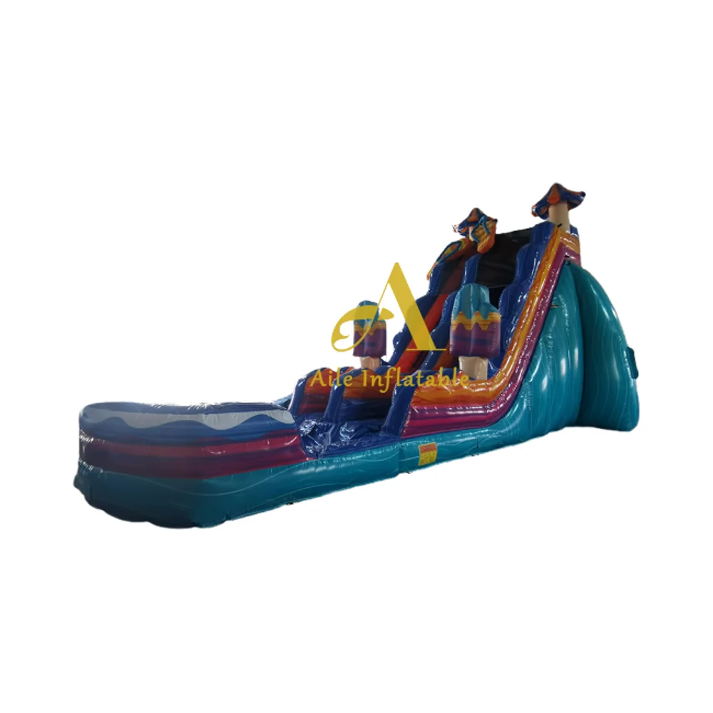 Summer Swimming Pool Water Slide Backyard Inflatable Ice Cream Slide Adult Custom with Inflatable Pool
Summer Swimming Pool Water Slide Backyard Inflatable Ice Cream Slide Adult Custom with Inflatable Pool