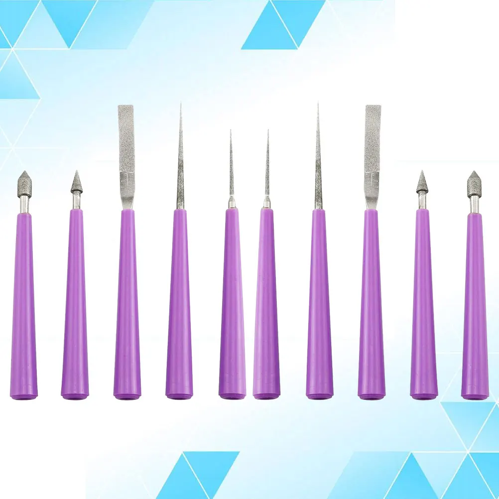 + Bead Hole Reamer Set Needle Grinding Bar Anti-Slip Handle Craft Bead Expansion Drilling Polish Tool Kit For Jewelry 
+ Bead Hole Reamer Set Needle Grinding Bar Anti-Slip Handle Craft Bead Expansion Drilling Polish Tool Kit For Jewelry
