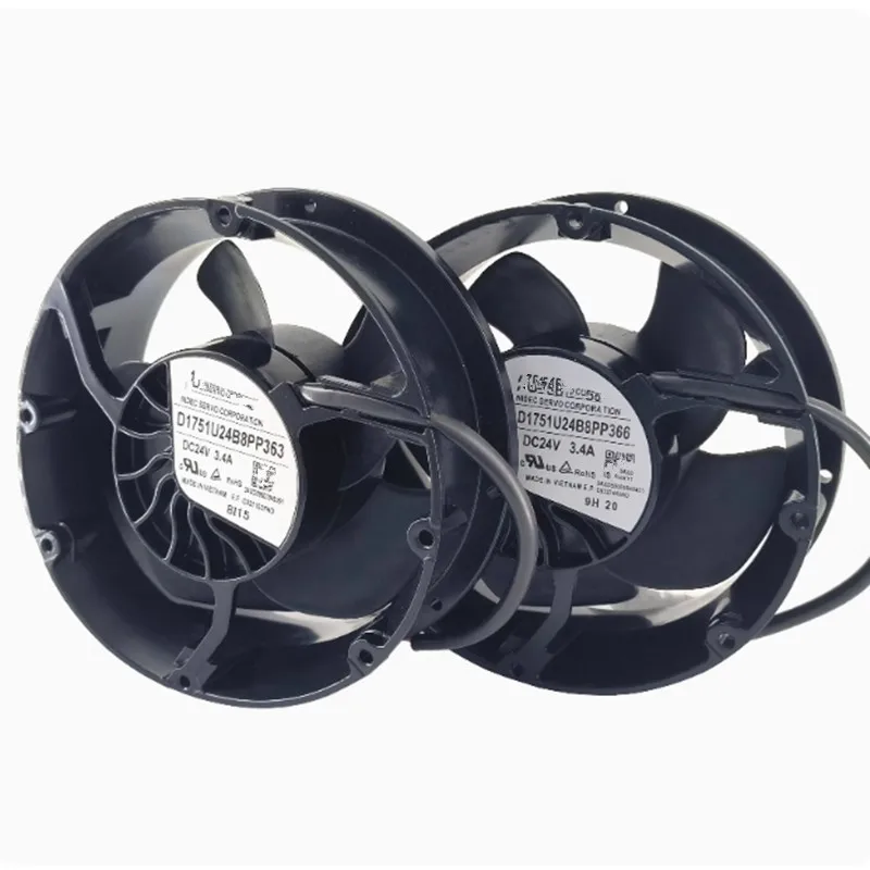 New Original Cooling Fan D1751P24B8PP356 D1751S24B8CP353 D1751S48BCP-33 D1751S48B9CP-54 D1751S48B9CP-33 D1751S48B9ZP-00
New Original Cooling Fan D1751P24B8PP356 D1751S24B8CP353 D1751S48BCP-33 D1751S48B9CP-54 D1751S48B9CP-33 D1751S48B9ZP-00