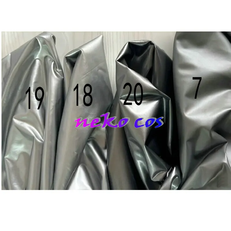 silver Stretchy PU Leather for rider Stretchy & sentai Armor DIY - Self-Adhesive bodysuits Fabric Cosplay Costume Custom Size
silver Stretchy PU Leather for rider Stretchy & sentai Armor DIY - Self-Adhesive bodysuits Fabric Cosplay Costume Custom Size