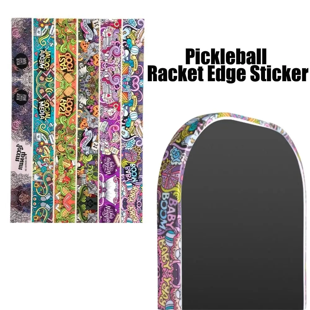 16mm Pickleball Racket Edge Sticker Shock Absorption Durable Pickleball Racket Frame Protective Tape Graffiti Style
16mm Pickleball Racket Edge Sticker Shock Absorption Durable Pickleball Racket Frame Protective Tape Graffiti Style