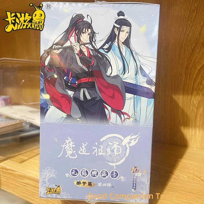 Подлинная карта KAYOU Mo Dao Zu Shi Vol.4 Drunk Dreams Signature Card Wei Wuxian Lan Wangji Collection Game Card для детей, подарочные игрушки
Подлинная карта KAYOU Mo Dao Zu Shi Vol.4 Drunk Dreams Signature Card Wei Wuxian Lan Wangji Collection Game Card для детей, подарочные игрушки
