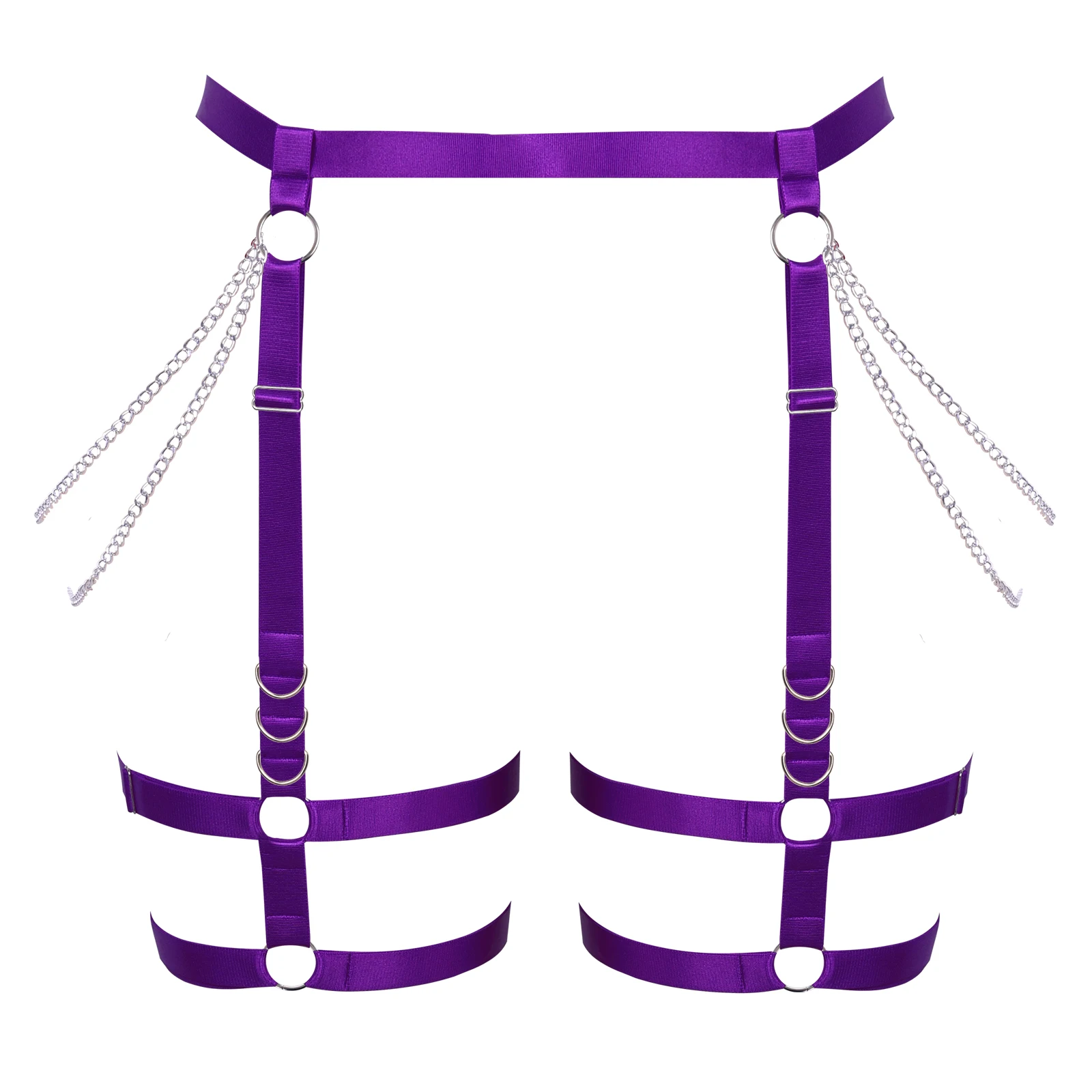 Women Erotic Chain Garter Belt Underwear Gothic Harness Bondage Lingerie Leg Ring Stockings Harness Sexy Suspender Belts Strap
Women Erotic Chain Garter Belt Underwear Gothic Harness Bondage Lingerie Leg Ring Stockings Harness Sexy Suspender Belts Strap