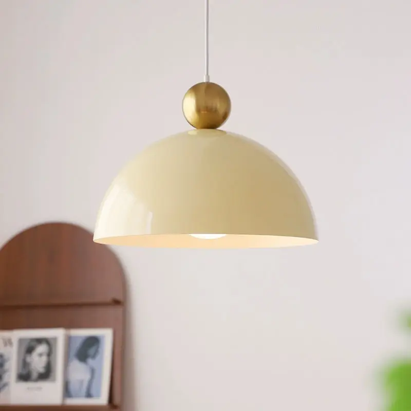 Creative Colorful Pendant Lamps Metal Hanging Lights Red Yellow Blue Semicircle Round E27 Pendant Light For Dining Room Kicthen
Creative Colorful Pendant Lamps Metal Hanging Lights Red Yellow Blue Semicircle Round E27 Pendant Light For Dining Room Kicthen
