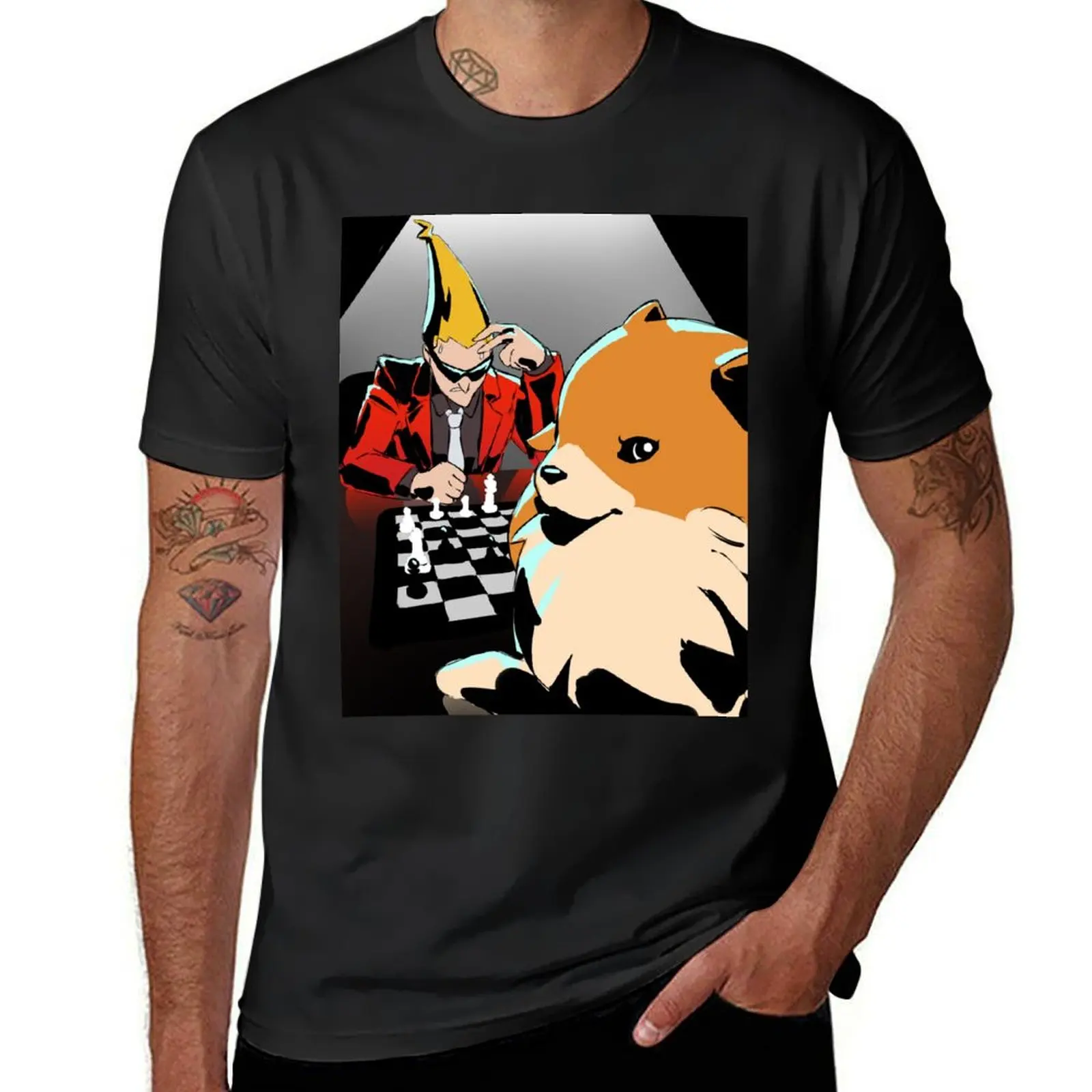 Ghost Trick Chess Meme T-Shirt summer clothes aesthetic clothes mens vintage t shirts 
Ghost Trick Chess Meme T-Shirt summer clothes aesthetic clothes mens vintage t shirts