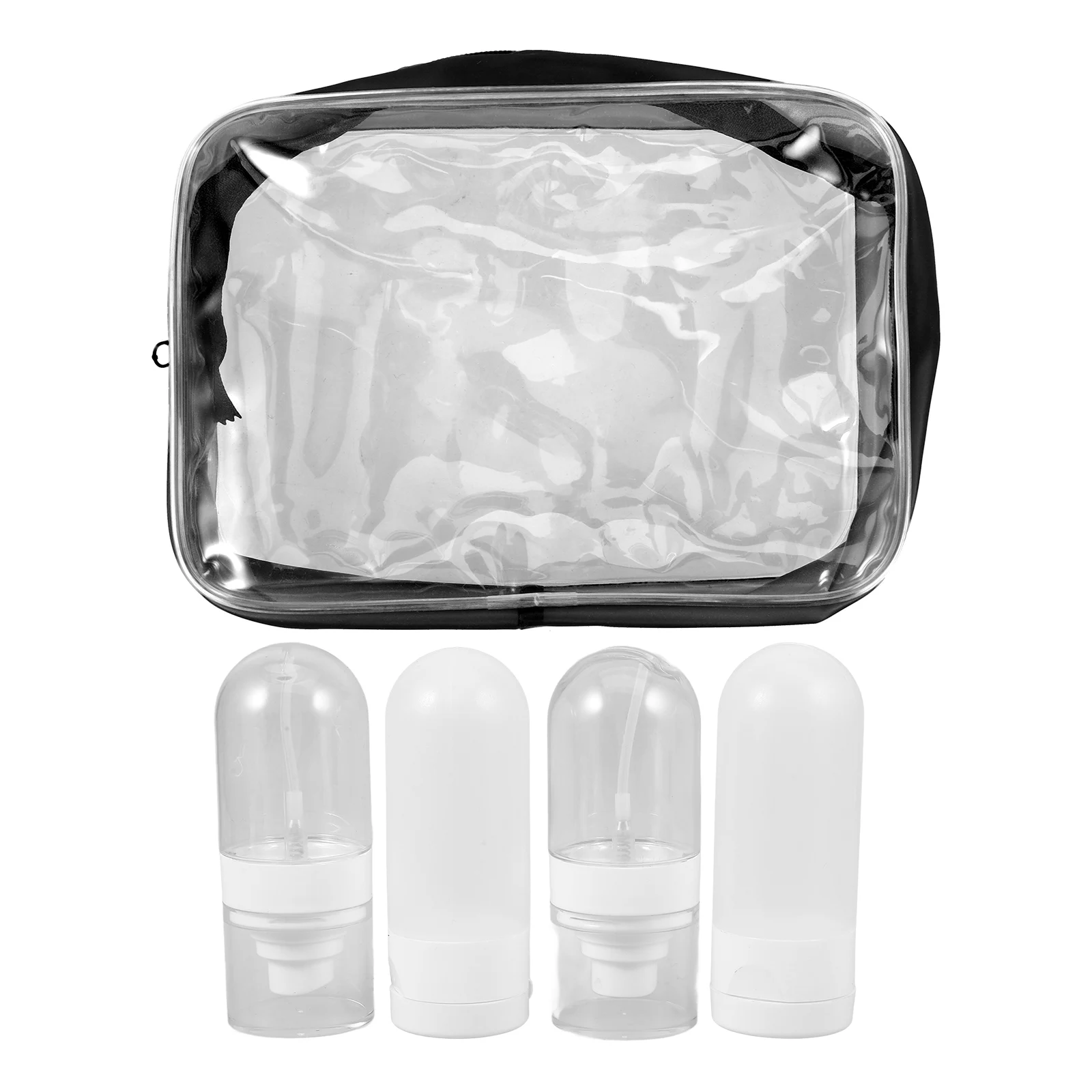 4pcs Inverted Hose PE Travel Bottles Set Reusable Squeezable Shampoo Lotion Storage Containers Toiletries Packing
4pcs Inverted Hose PE Travel Bottles Set Reusable Squeezable Shampoo Lotion Storage Containers Toiletries Packing