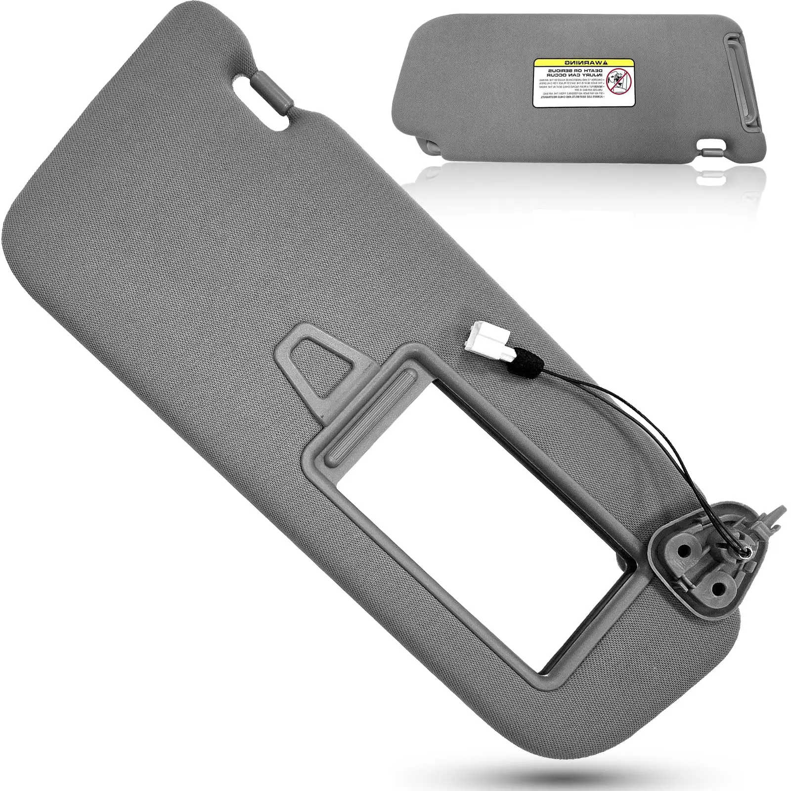Passenger Right Side Sun Visor For Hyundai Santa Fe 2006-2009 Gray With Light
Passenger Right Side Sun Visor For Hyundai Santa Fe 2006-2009 Gray With Light