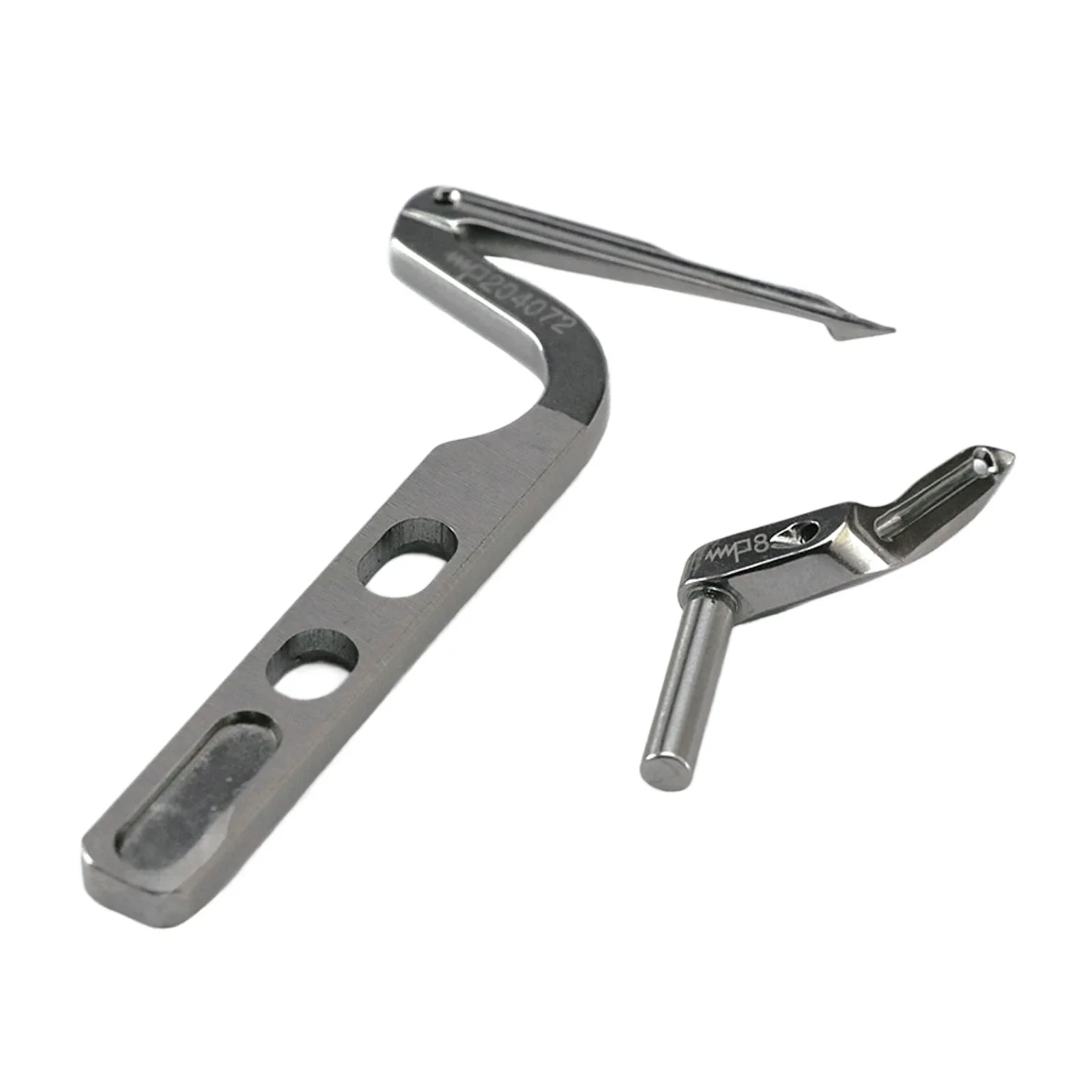 204072 + 204963 ( # 8) Комплект нижнего и верхнего петель подходит для промышленных швейных машин Pegasus M732, M752, M832, JACK JK-788
204072 + 204963 ( # 8) Комплект нижнего и верхнего петель подходит для промышленных швейных машин Pegasus M732, M752, M832, JACK JK-788