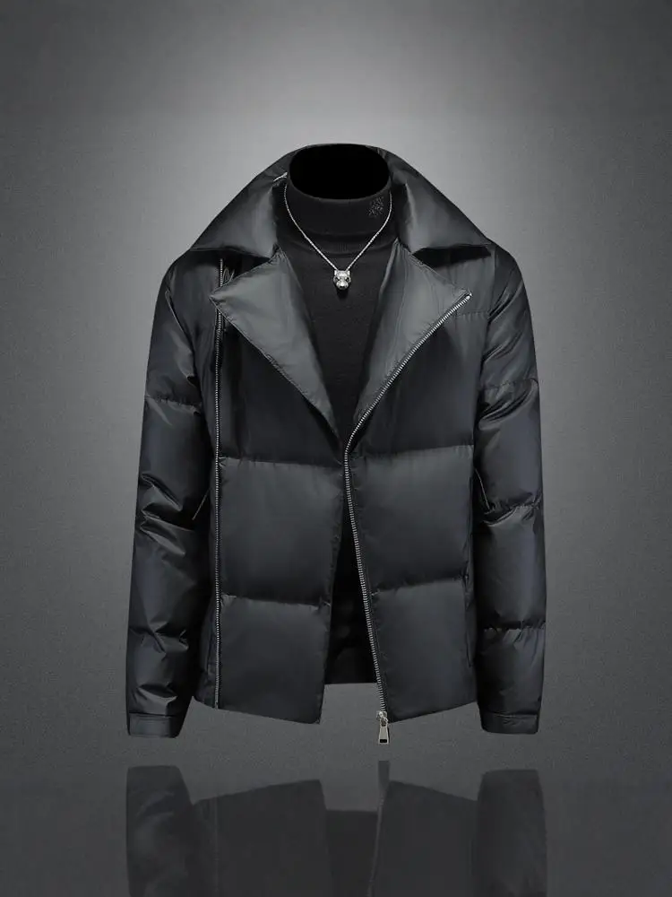 Мужская повседневная модная утепленная пуховая куртка на молнии с воротником-стойкой, зимняя верхняя одежда из полиэфирного волокна
Мужская повседневная модная утепленная пуховая куртка на молнии с воротником-стойкой, зимняя верхняя одежда из полиэфирного волокна