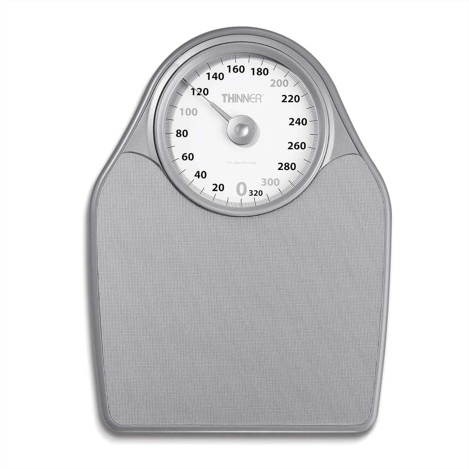 Analog Bathroom Scale for Body Weight, Extra-Large Dial Measures Up to 330 Lbs, No Battery Needed
Analog Bathroom Scale for Body Weight, Extra-Large Dial Measures Up to 330 Lbs, No Battery Needed