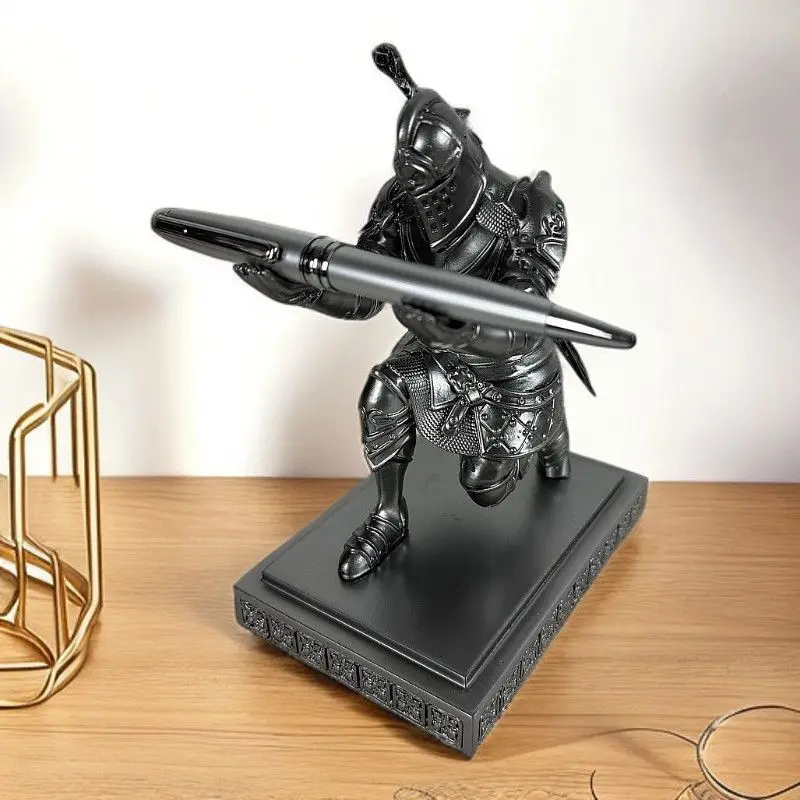 Knight Pen Seat Creative Pen Insert Office Desk Warrior Ornaments Holder Birthday Gift (Send Swords But Not )
Knight Pen Seat Creative Pen Insert Office Desk Warrior Ornaments Holder Birthday Gift (Send Swords But Not )