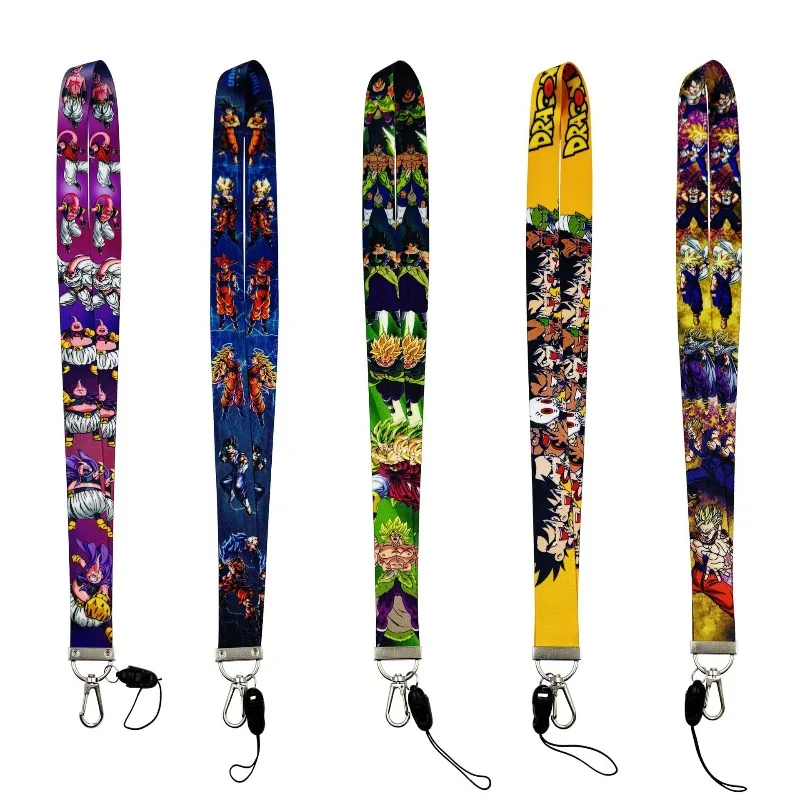 45CM New Anime Dragon Ball Series Lanyard Cartoon Cute Character Son Goku Creativity HD Printing Mobile Phone Rope Keychain
45CM New Anime Dragon Ball Series Lanyard Cartoon Cute Character Son Goku Creativity HD Printing Mobile Phone Rope Keychain