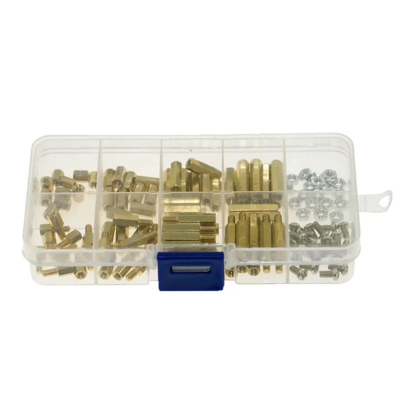 120pcs M3 Male Female Brass Hex Column Standoff Support Spacer Pillar M3 Screw Nut Mixed set PCB Board
120pcs M3 Male Female Brass Hex Column Standoff Support Spacer Pillar M3 Screw Nut Mixed set PCB Board