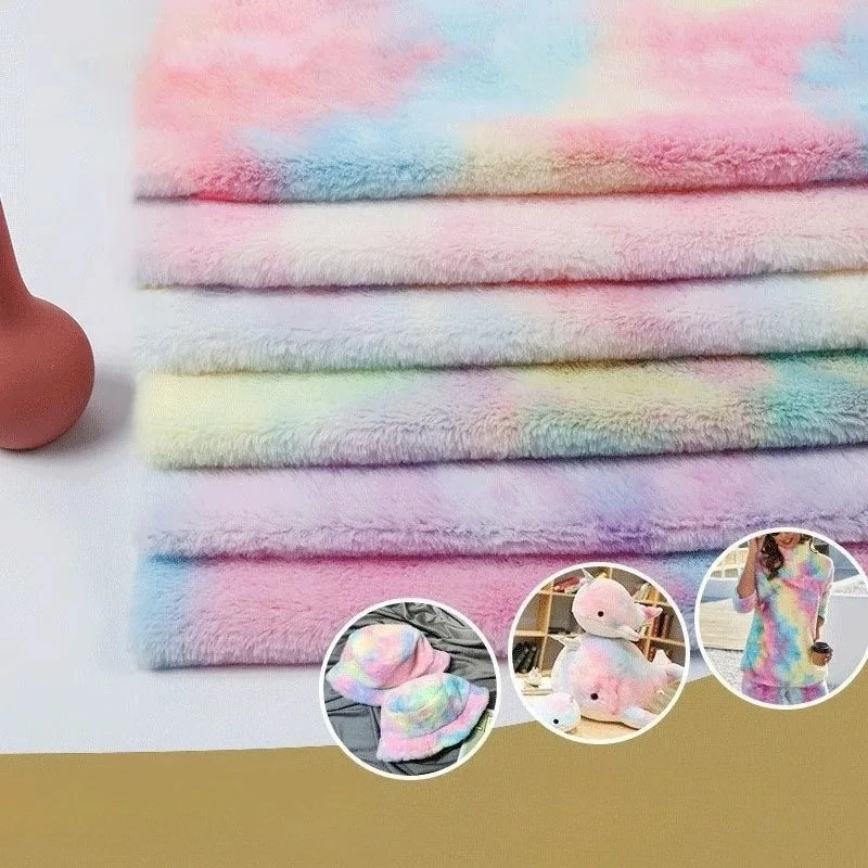 50x160cm Tie Dye Plush Fabric, Colored Faux Mink Fur Doll Clothes Short Plush, Soft and Comfortable, DIY Toy Carpet Sofa Fabric
50x160cm Tie Dye Plush Fabric, Colored Faux Mink Fur Doll Clothes Short Plush, Soft and Comfortable, DIY Toy Carpet Sofa Fabric