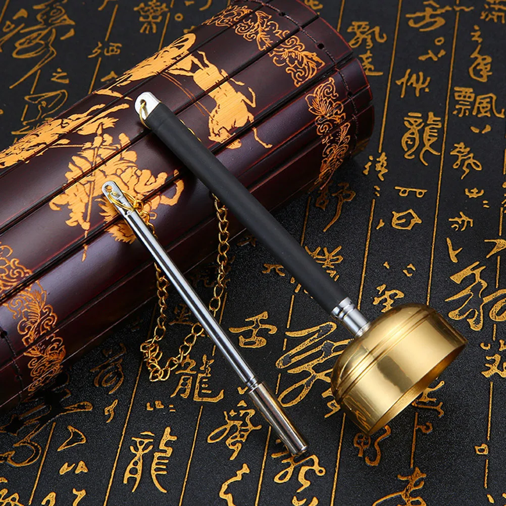 Copper Yin Qing Dharma Instrument Handmade Buddhist Ritual Tool Smooth Surface Temple Accessories Craft Gift Burrs-Free
Copper Yin Qing Dharma Instrument Handmade Buddhist Ritual Tool Smooth Surface Temple Accessories Craft Gift Burrs-Free