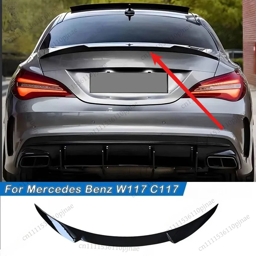 For Mercedes CLA C117 CLA180 CLA200 CLA260 CLA45 AMG 2013-2018 Car Rear Boot Trunk Spoiler Wing Body kit Gloss Black Carbon Look
For Mercedes CLA C117 CLA180 CLA200 CLA260 CLA45 AMG 2013-2018 Car Rear Boot Trunk Spoiler Wing Body kit Gloss Black Carbon Look