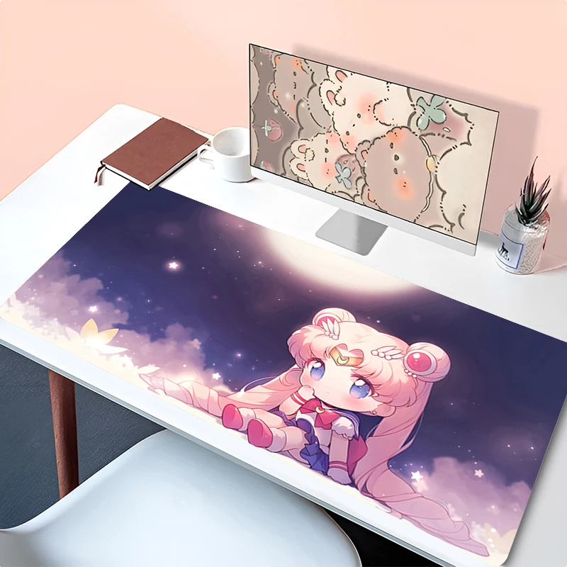 kawaii table mat Pink Mousepad S-Sailor Moons cute Anime Mouse pads Gaming Rubber with Locking Edge PC Computer Gamer MouseMats
kawaii table mat Pink Mousepad S-Sailor Moons cute Anime Mouse pads Gaming Rubber with Locking Edge PC Computer Gamer MouseMats