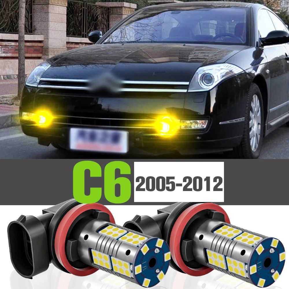 2x LED Fog Light Accessories Lamp For Citroen C6 2005-2012 2006 2007 2008 2009 2010 2011
2x LED Fog Light Accessories Lamp For Citroen C6 2005-2012 2006 2007 2008 2009 2010 2011