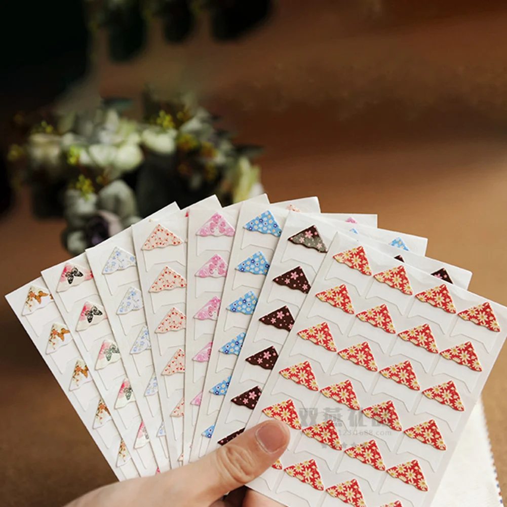 1 Sheets Vintage Flowers Corner Paper DIY Stickers For Photo Album Scrapbooking Protect Photo Frame Albums Decoration
1 Sheets Vintage Flowers Corner Paper DIY Stickers For Photo Album Scrapbooking Protect Photo Frame Albums Decoration