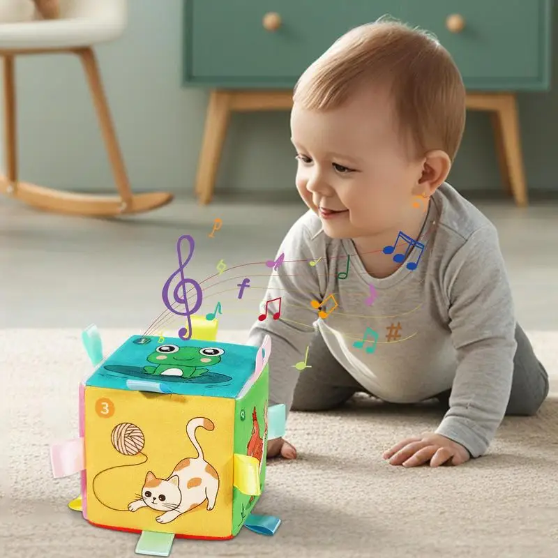 Cartoon Musical Learning Cube Light Up Music Toy Soothing Toddler Cube Featuring Animal Patterns Fine Motor Skills Improver Boys
Cartoon Musical Learning Cube Light Up Music Toy Soothing Toddler Cube Featuring Animal Patterns Fine Motor Skills Improver Boys