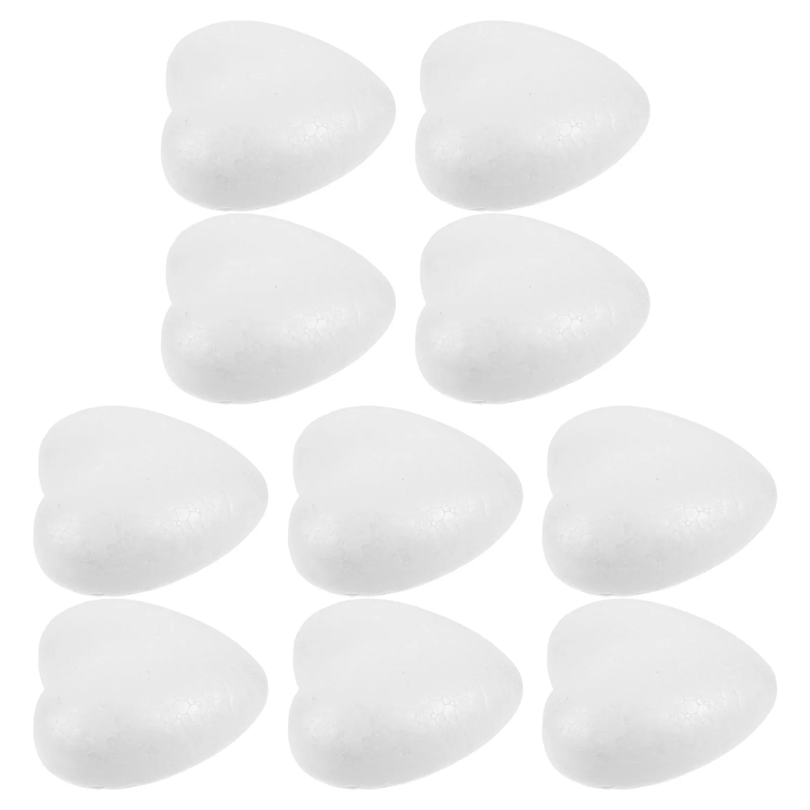 10pcs Heart-Shaped Foam Hearts White 6Cm For Diy Craft Painting Kids Art Wedding Christmas Valentine'S Day Decorations Modelling
10pcs Heart-Shaped Foam Hearts White 6Cm For Diy Craft Painting Kids Art Wedding Christmas Valentine'S Day Decorations Modelling